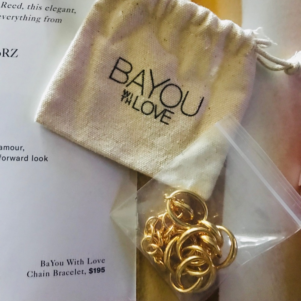 Rachel Zoe Gold Chain Bracelet - Picture 2 of 5